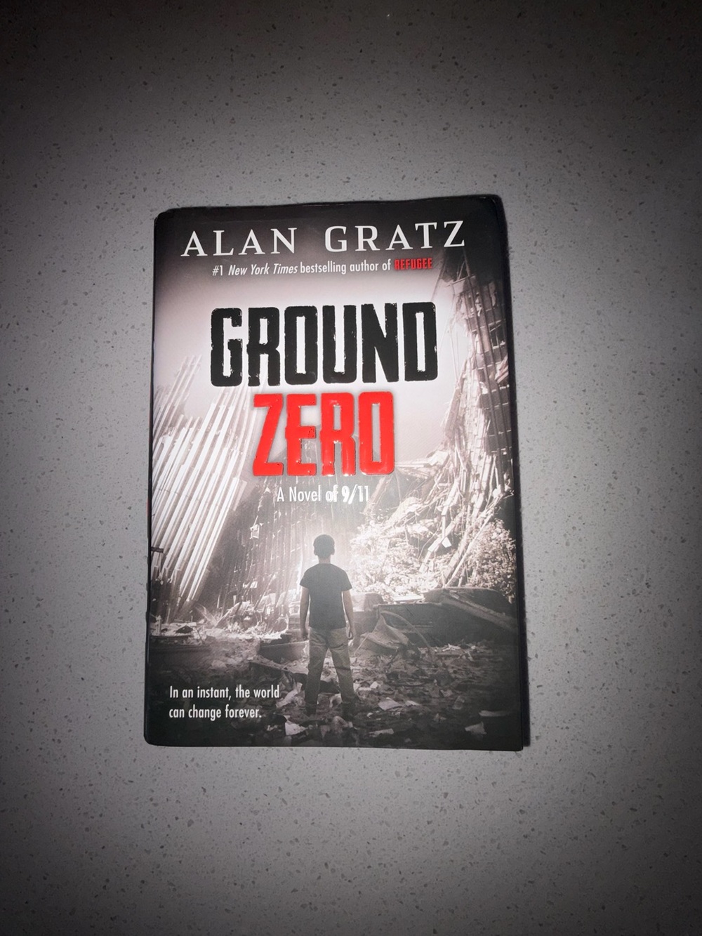 Alan Gratz "Ground Zero" Hardcover Book